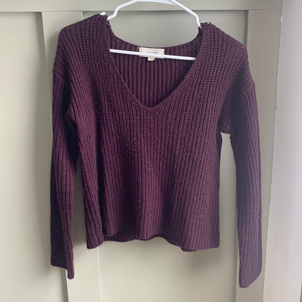 Maroon Sweater